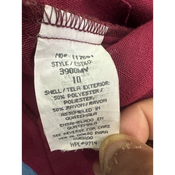 Prophecy Sag Harbor Red Single Button Blazer Jacket Womens 10 ~ Vintage - Picture 3 of 6